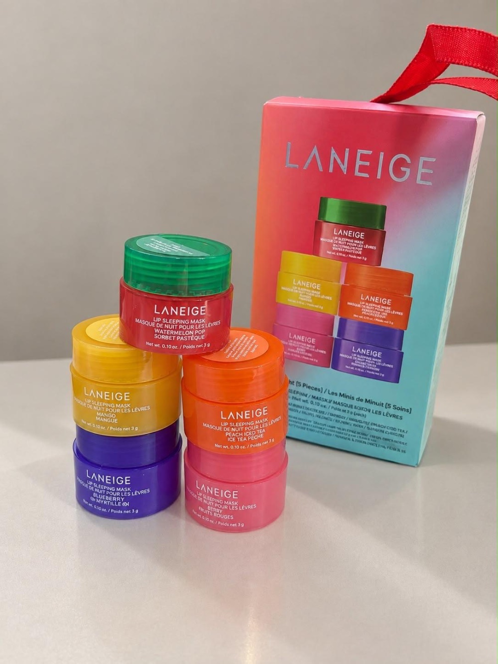 Lip Sleeping Mask Mini Set — مجموعة ماسكات الشفاه المصغرة