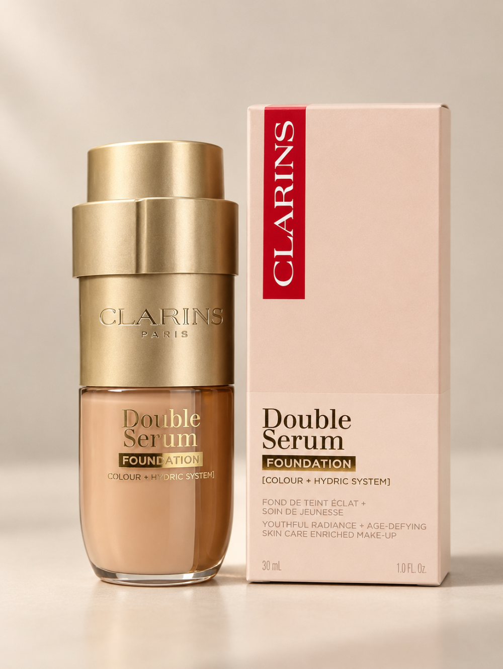 Clarins Double Serum Foundation – كلارنس دبل سيروم فاونديشن