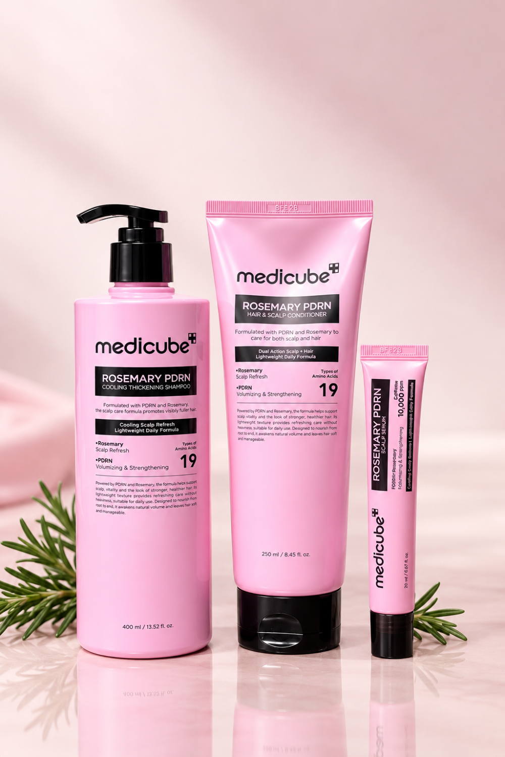 مجموعة العناية بالشعر من Medicube