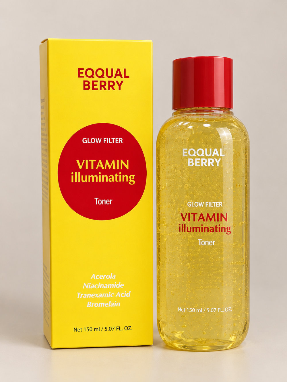 EQQUAL BERRY Vitamin Illuminating Toner – Glow Filter