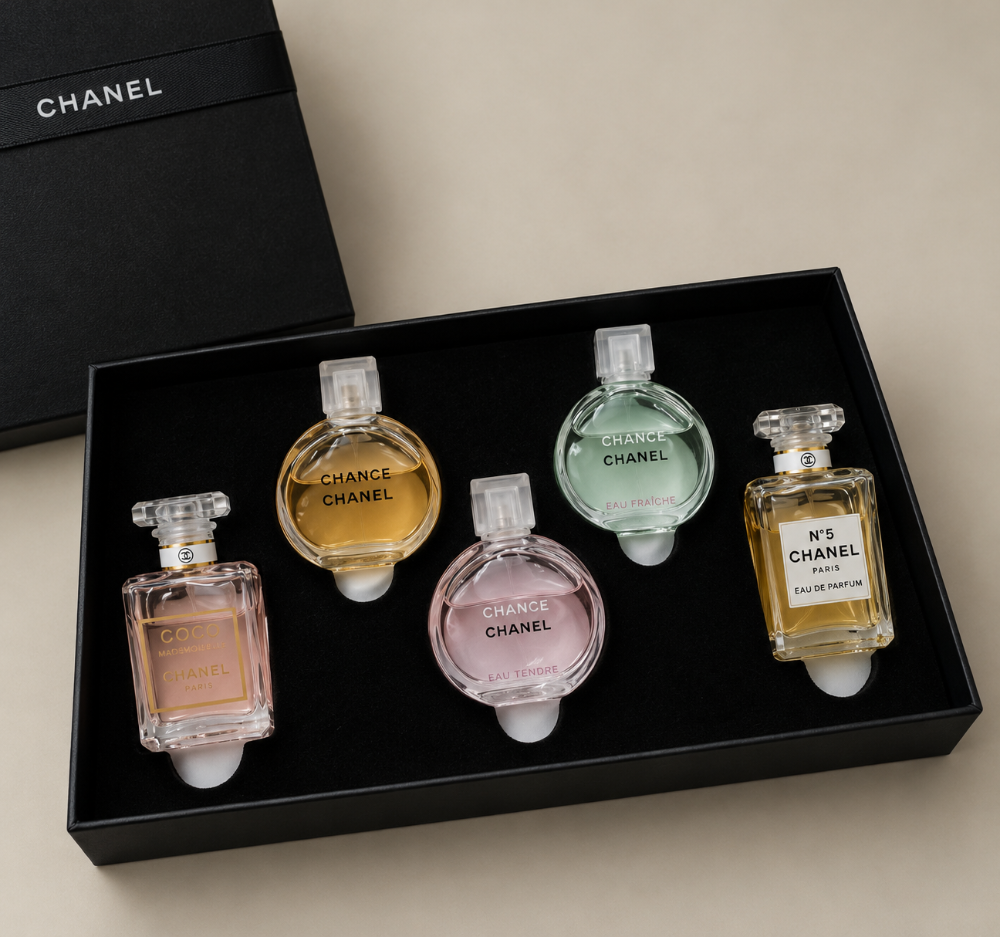 بوكس عطور شانيل ميني (Chanel Mini Perfume Gift Set)