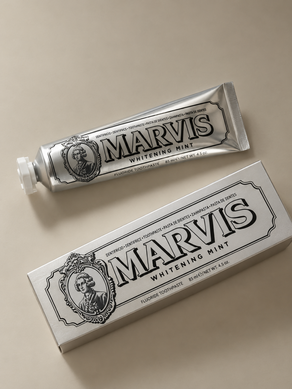 معجون أسنان مبيض بالنعناع – Marvis Whitening Mint