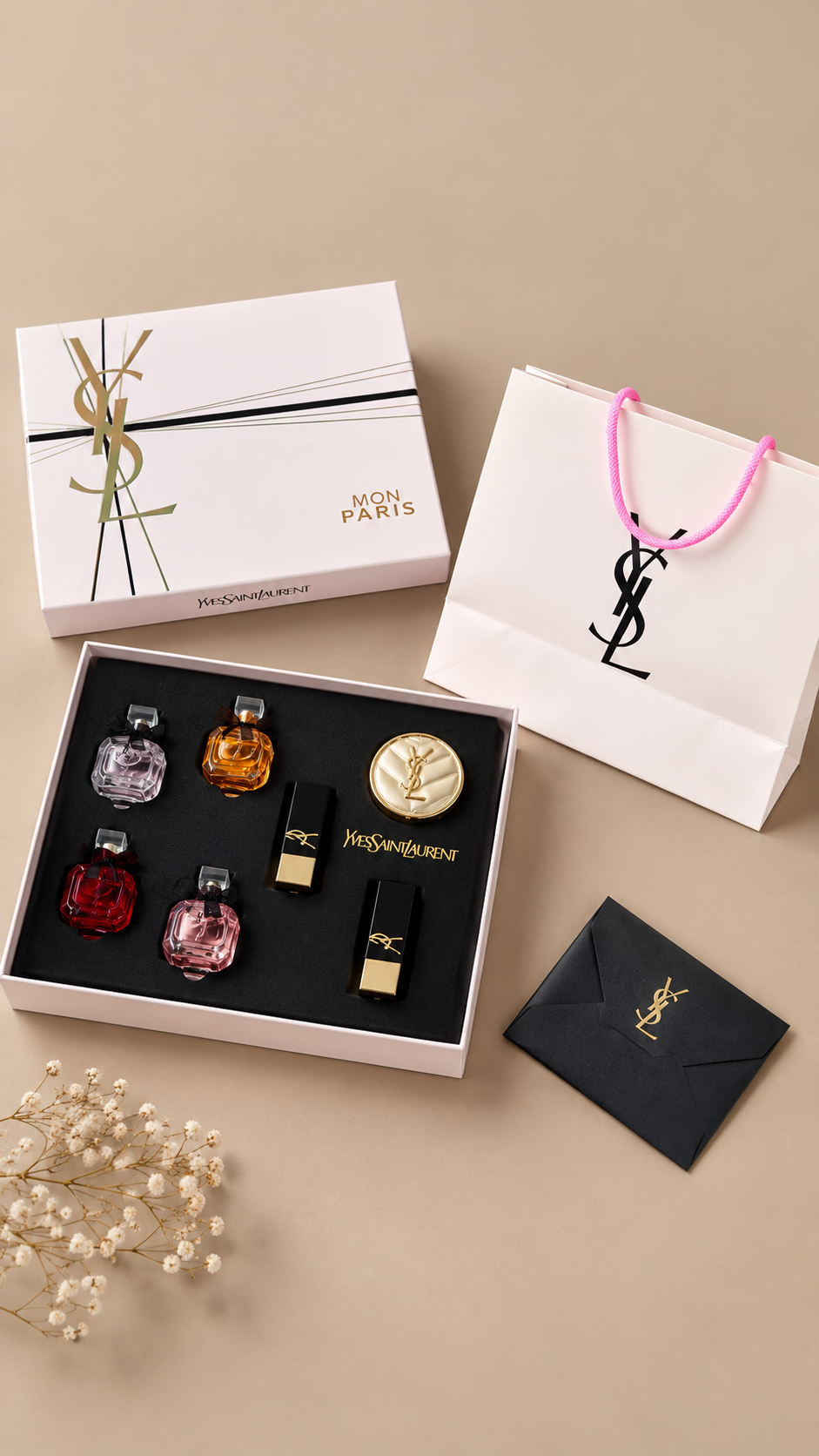 مجموعة هدايا إيف سان لوران (Yves Saint Laurent Mon Paris Gift Set)