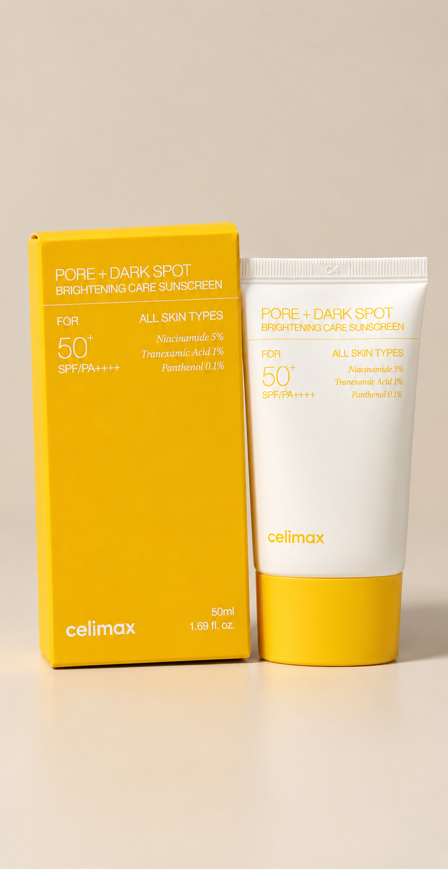 Pore + Dark Spot Brightening Care Sunscreen SPF 50