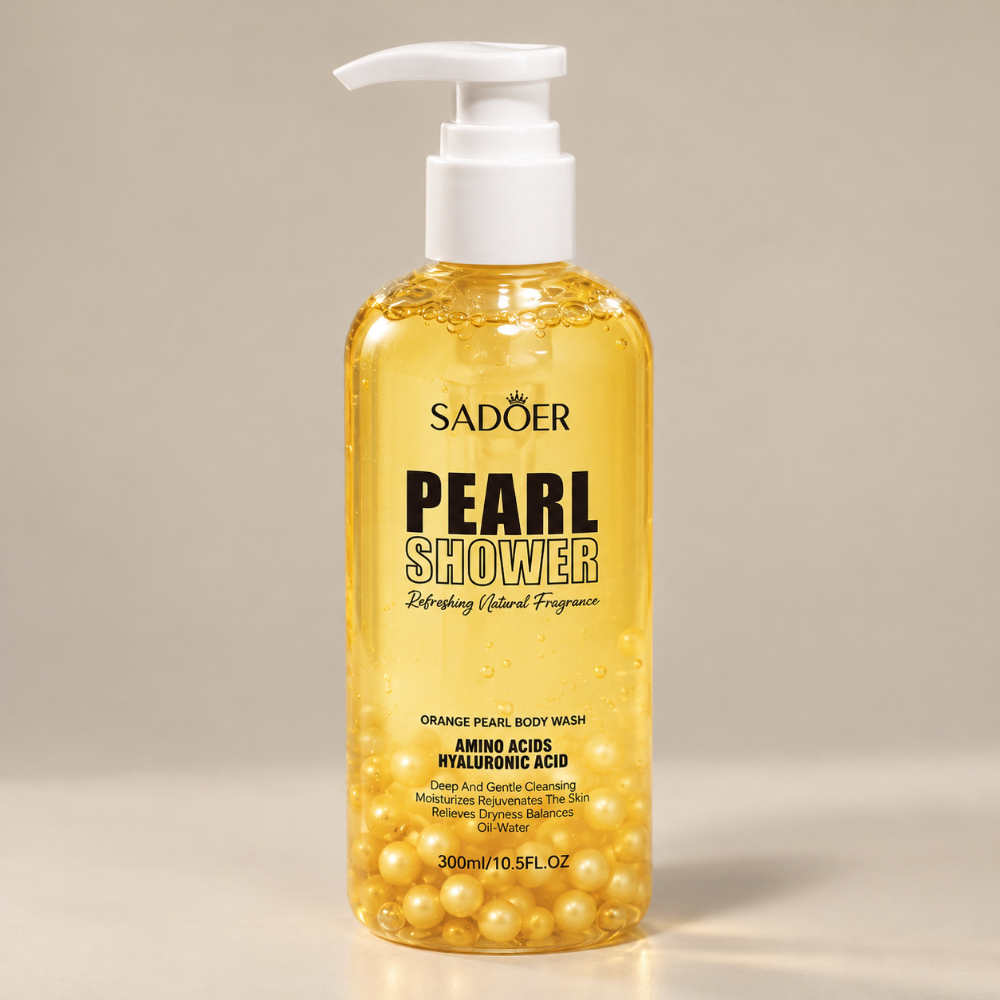 غسول الجسم بحبيبات اللؤلؤ والبرتقال – Orange Pearl Shower
