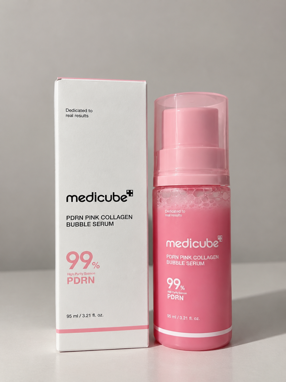 Medicube PDRN Pink Collagen Bubble Serum