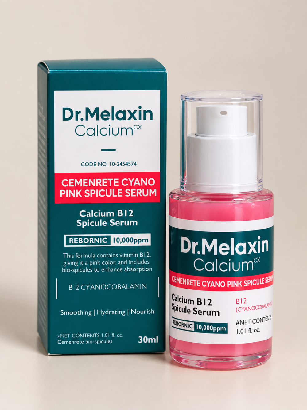 Dr.Melaxin Calcium CX Cemenrete Cyano Pink Spicule Serum