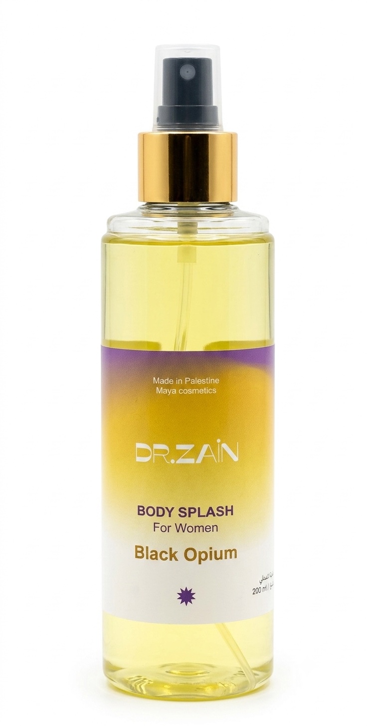 معطر الجسم بلاك أوبيوم Black Opium Body Splash For Women