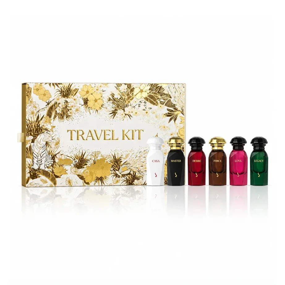 Travel Kit Dkhoon Emirates مجموعة السفر ترافل كيت من دخون الامارتية (50مل العلبة - للجنسين)