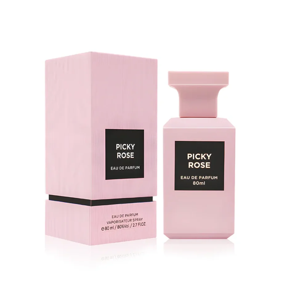 Fragrance World PICKY ROSE بديل توم فورد روز بريك (80ml ستاتي)