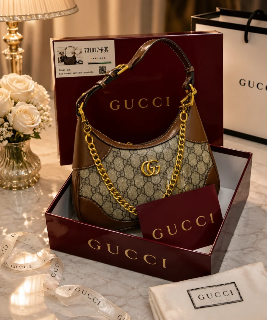 حقيبه GUCCI مختومه ماستر مع علبه كوليتي عاليه