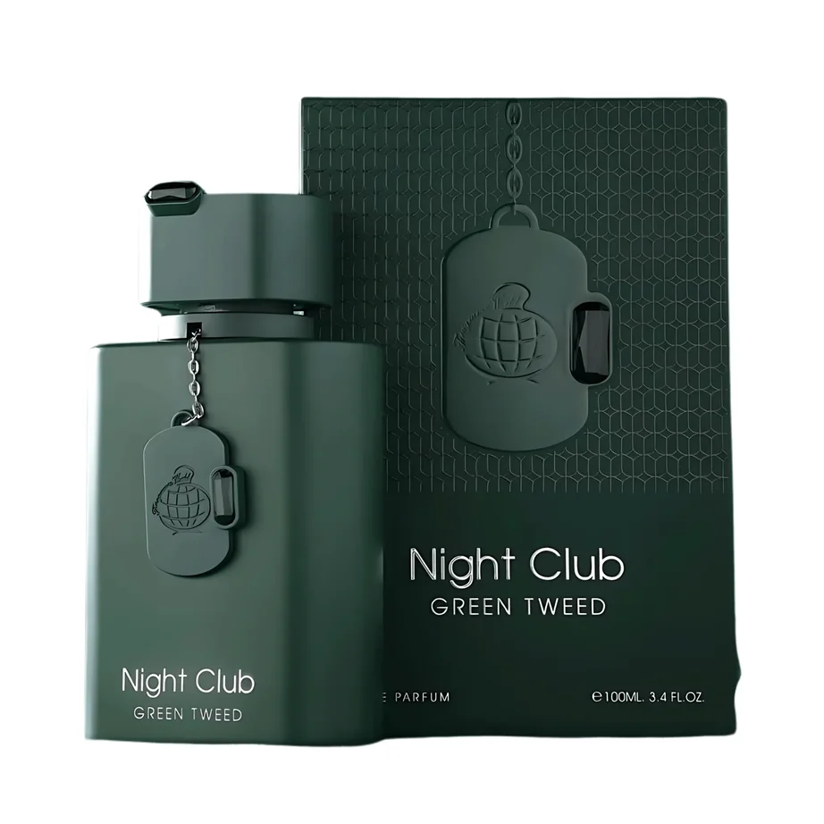 Fragrance World Night Club Green Tweed Fragrance World نايت كلوب جرين تويد (100ml رجالي)