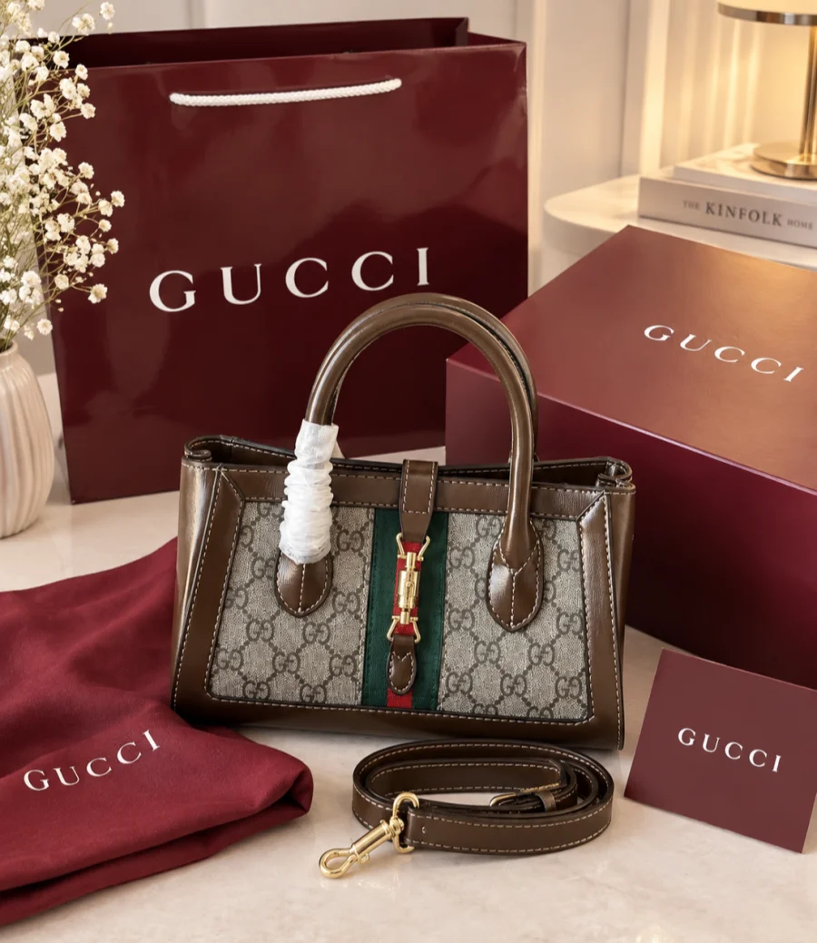 حقيبة GUCCI مختومة ماستر كوالتي عالية مع علبة