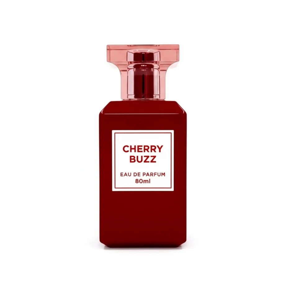 Fragrance World CHERRY BUZZ بديل توم فورد لوست شيري (80ML ستاتي)