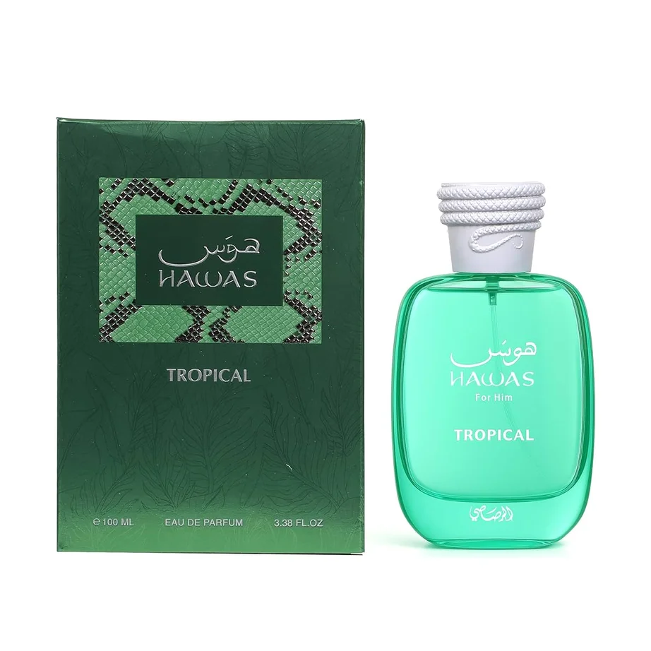 هوس تروبيكال من الرصاصي Hawas Tropical (100ml رجالي) بديل عطر لي بو بارادايس جاردن من جان بول