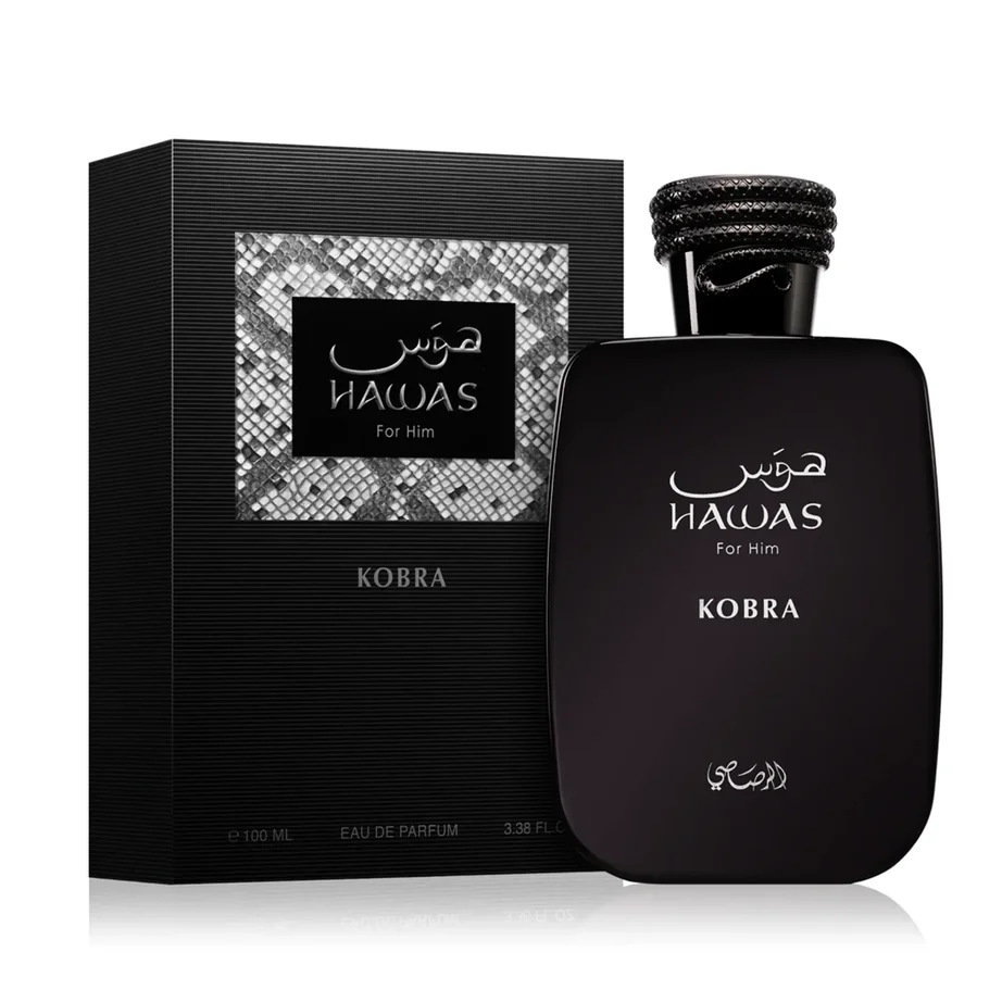 عطر هوس كوبرا من الرصاصي Hawas Kobra Rasasi (100ml رجالي