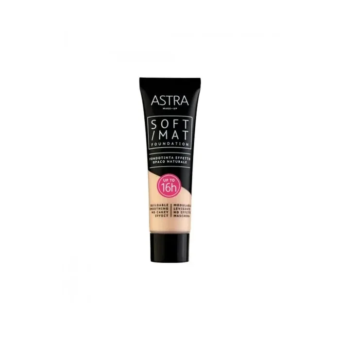 كريم الأساس Astra Soft Mat Foundation.