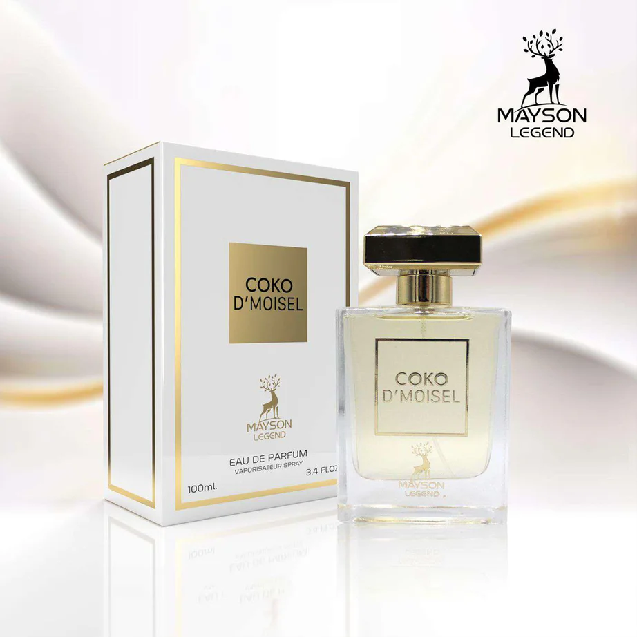 COKO D'MOISEL By Mayson بديل كوكو شانيل مدموزيل (100ml ستاتي) بديل عطر كوكو شانيل مدموزيل