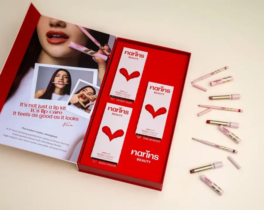 NARINS B. XOXO LIP ATELIER XOXO Lip Atelier – بكج الشفايف المثالي 💋
