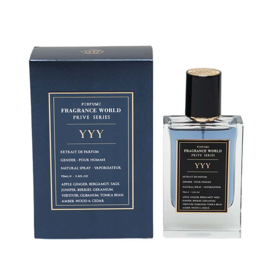 Fragrance World YYY - Extrait de Perfume Fragrance World تربل واي (70ml رجالي)