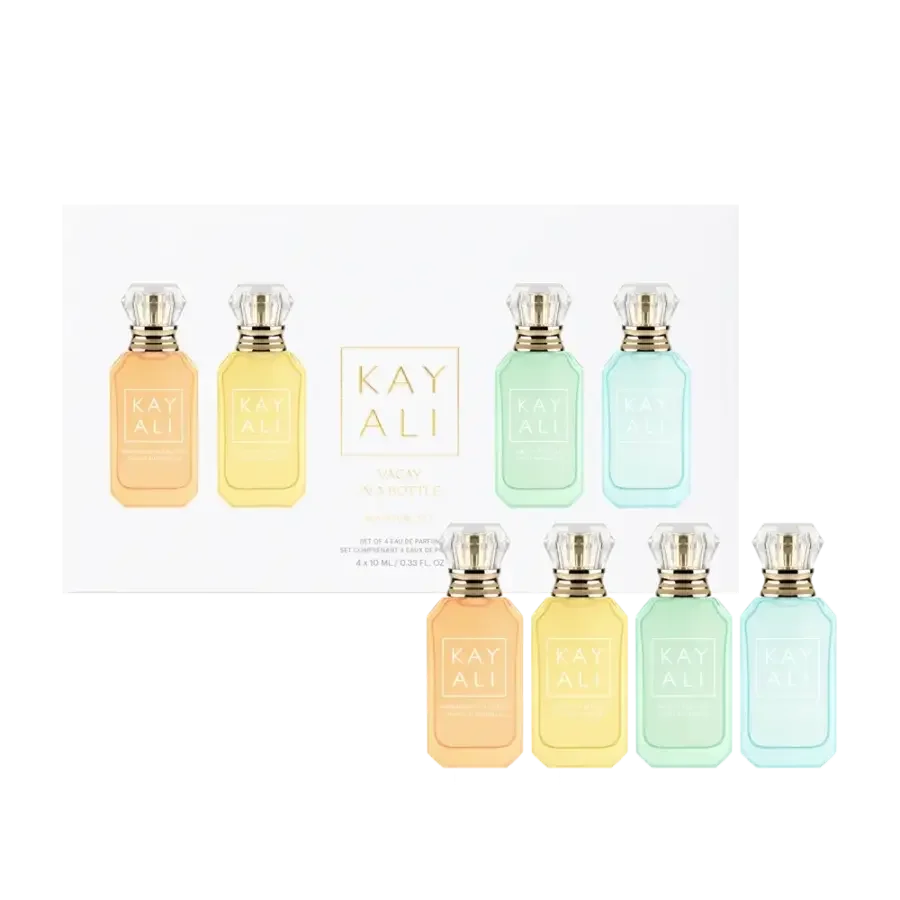 أصلي KAYALI VACAY IN A BOTTLE MINIATURE SET 4X10ML