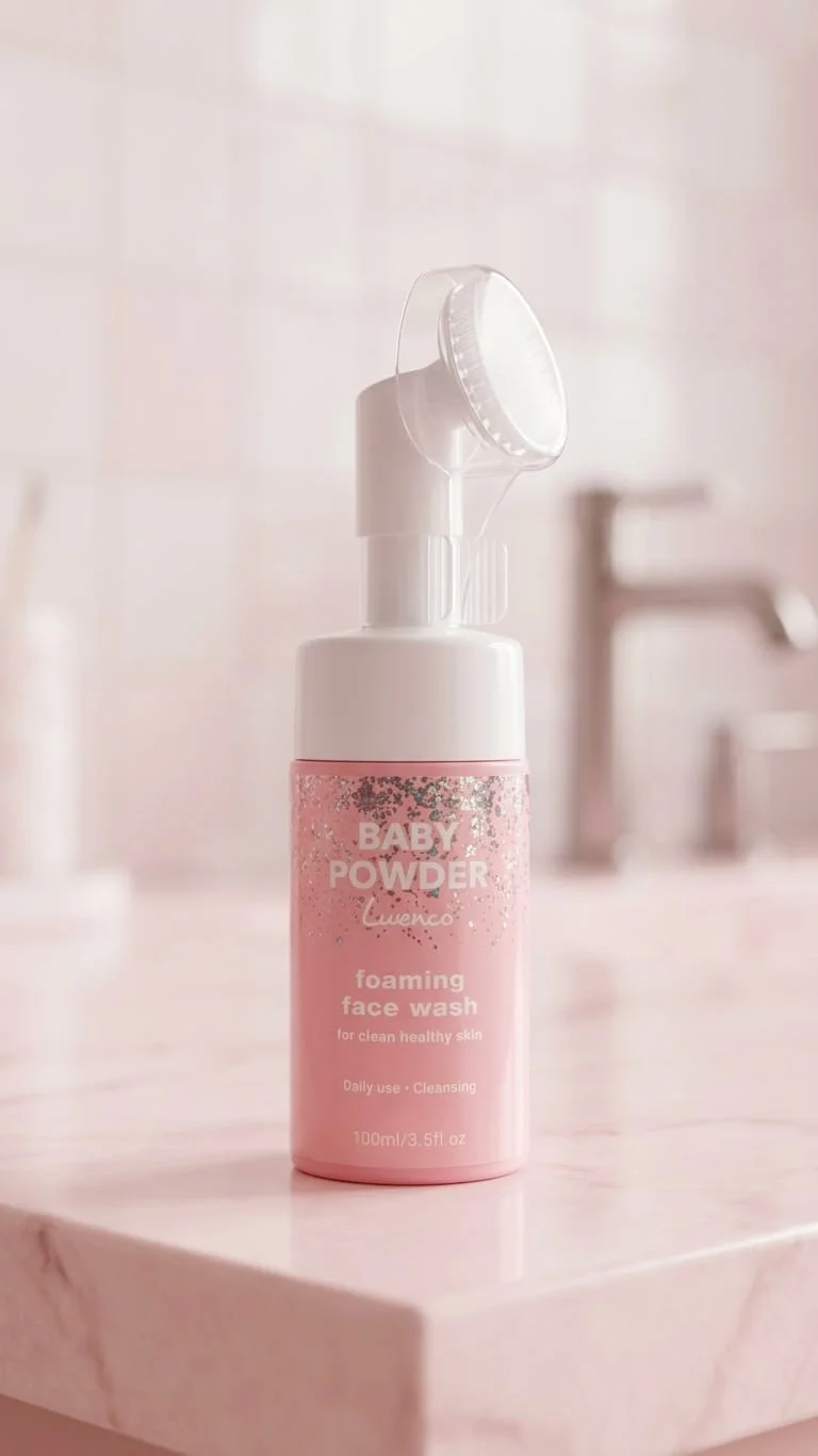 غسول للوجه من BABY POWDER 👶🏻🧏🏻‍♀️