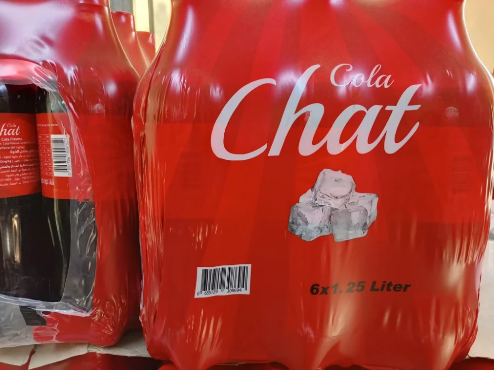 كولا شات لتر وربع