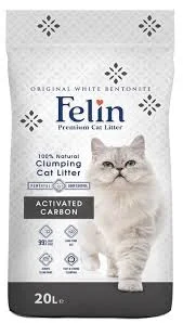 رمل قطط 10 لتر felinكربون