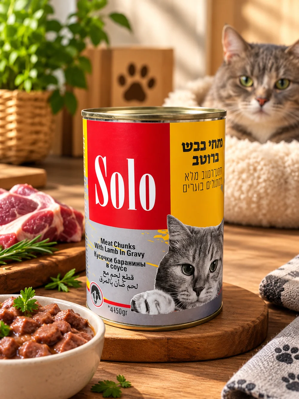 سولو معلبات قططsolo