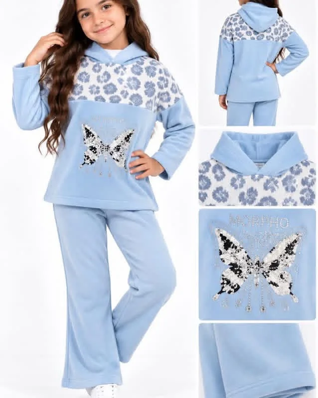 ✨ ترنج بناتي أنيق بفراشة لامعة 🦋🐯