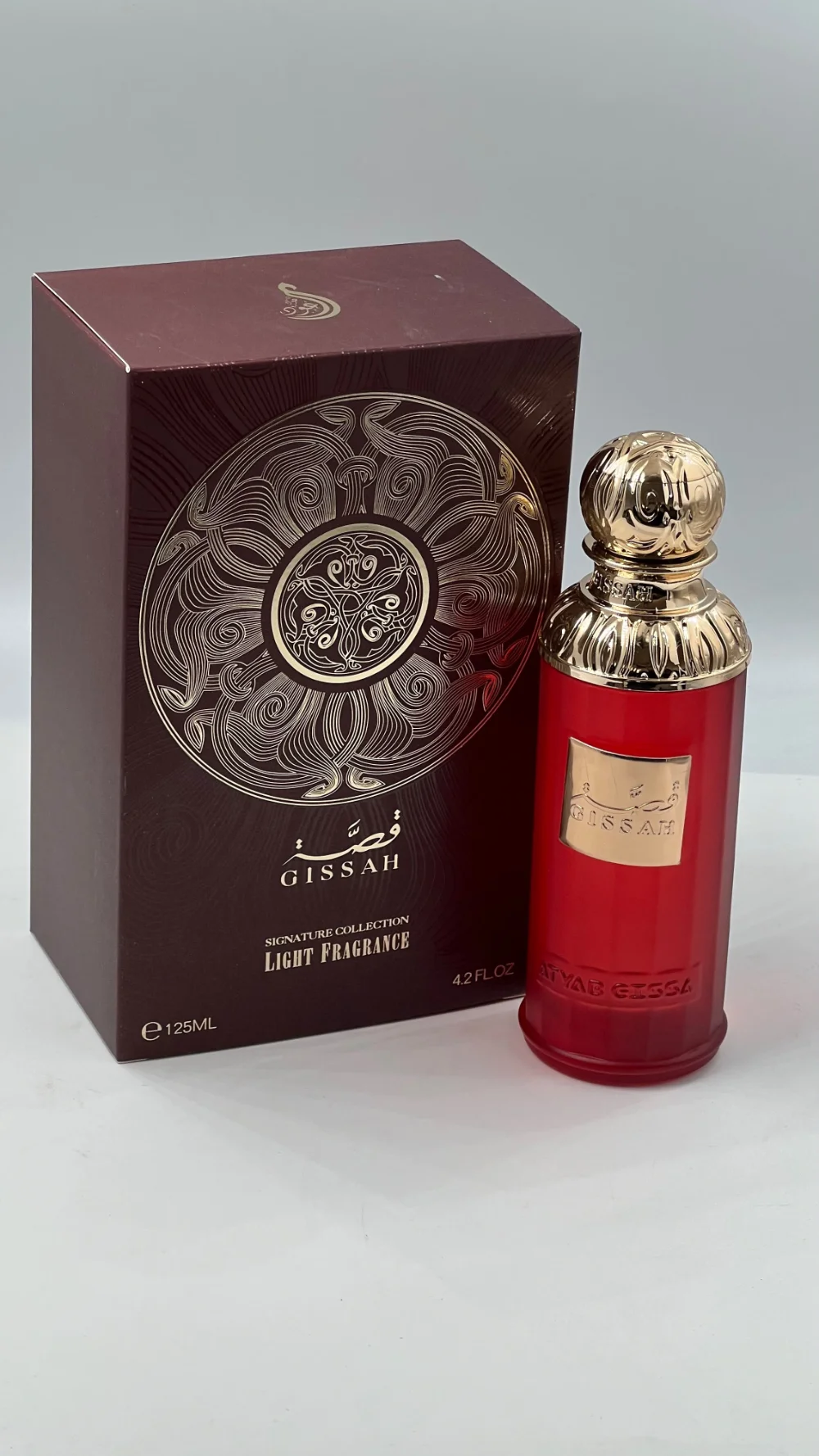 عطر قصة أحمر 125مل - GISSAH Light Fragrance Red - أصلي 100%