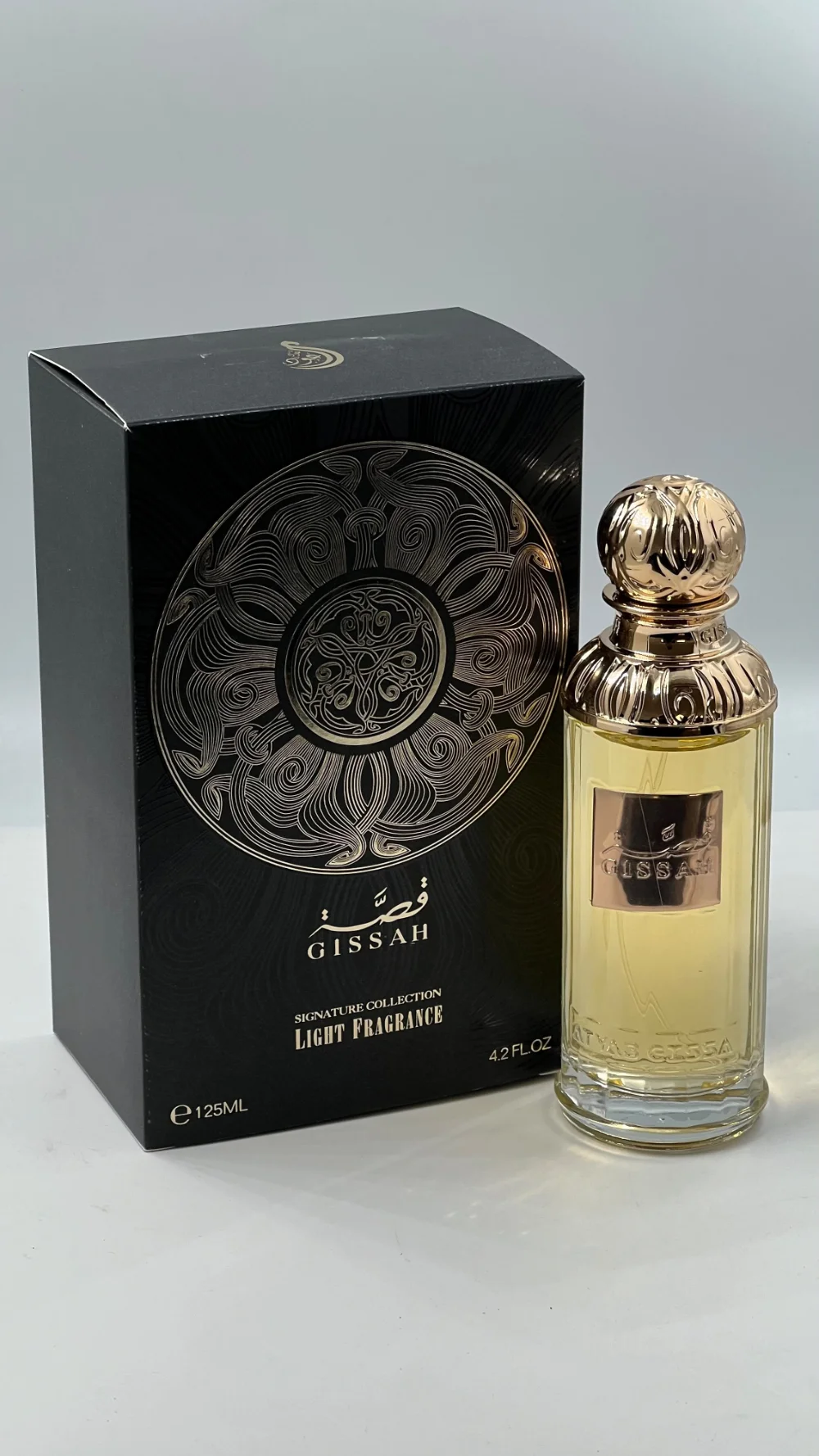 عطر قصة بلاك 125مل - GISSAH Light Fragrance Black - أصلي 100%