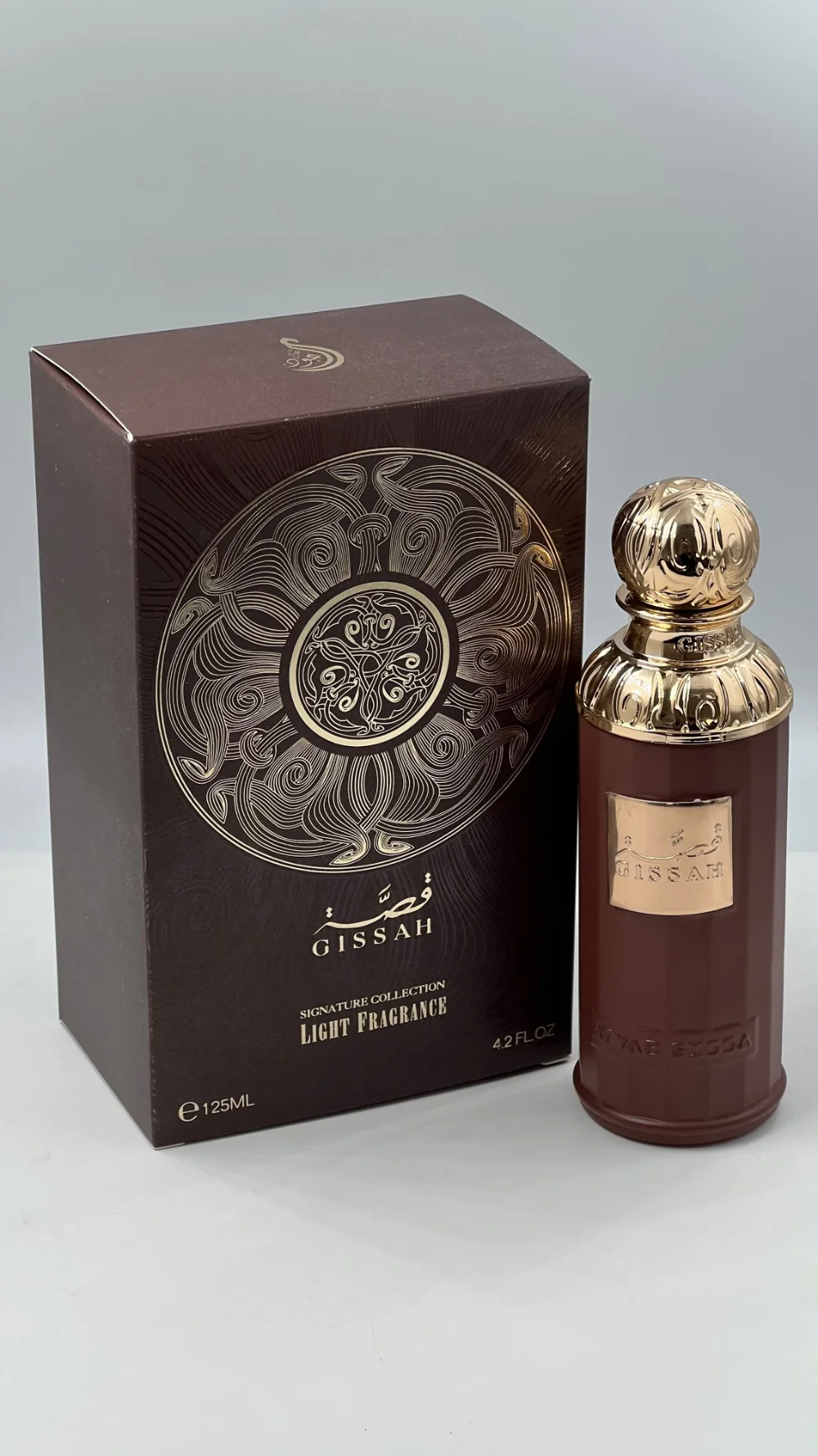 عطر قصة بني 125مل - GISSAH Light Fragrance Brown - أصلي 100%