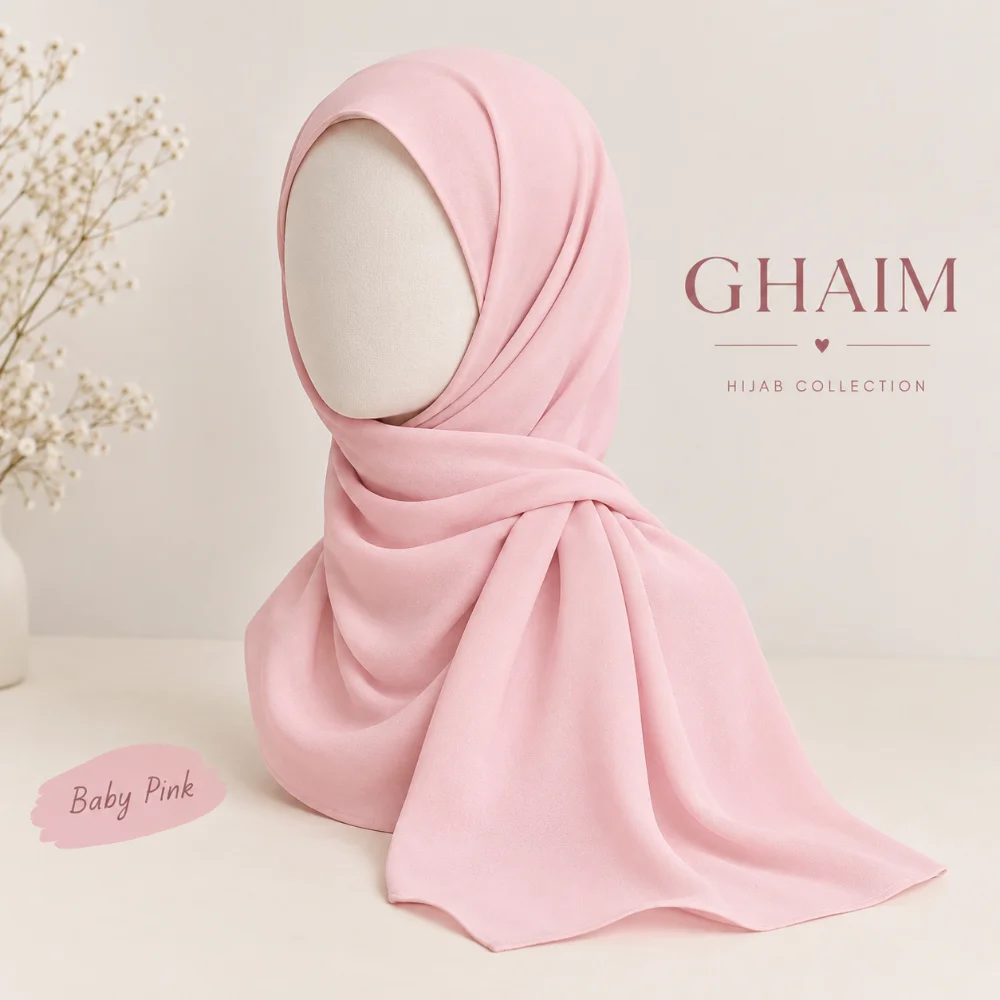 حجاب GHAIM  أناقة وراحة🌷☁️