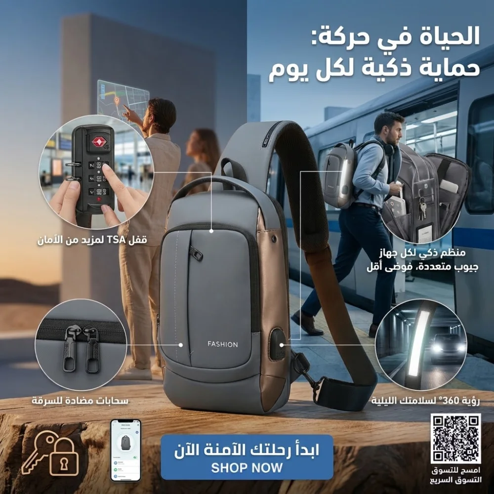 شنتة كتف جلد Fahon