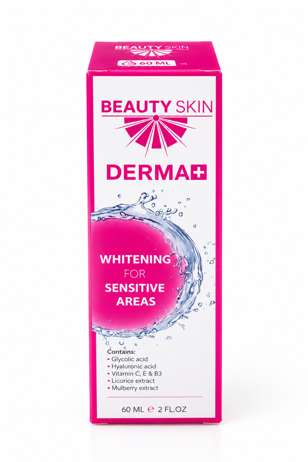 Beauty Skin Whitening for Sensitive Areas