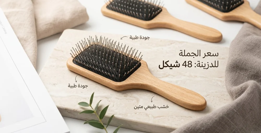 فرشايه شعر خشبيه