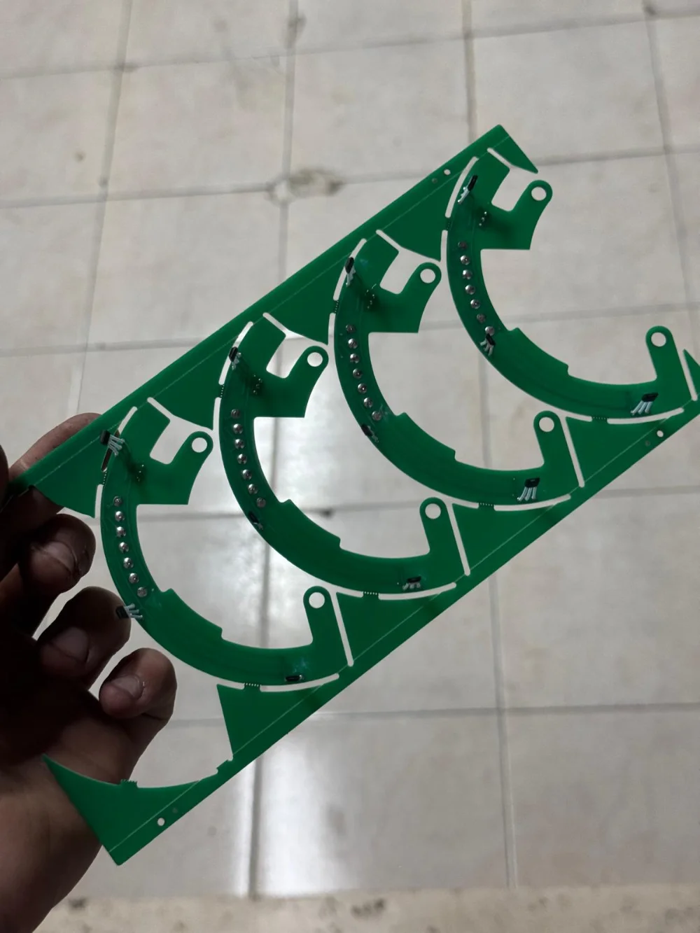 لوحه حساسات 750\500