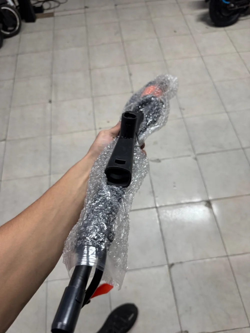 منفاخ مع ساعه