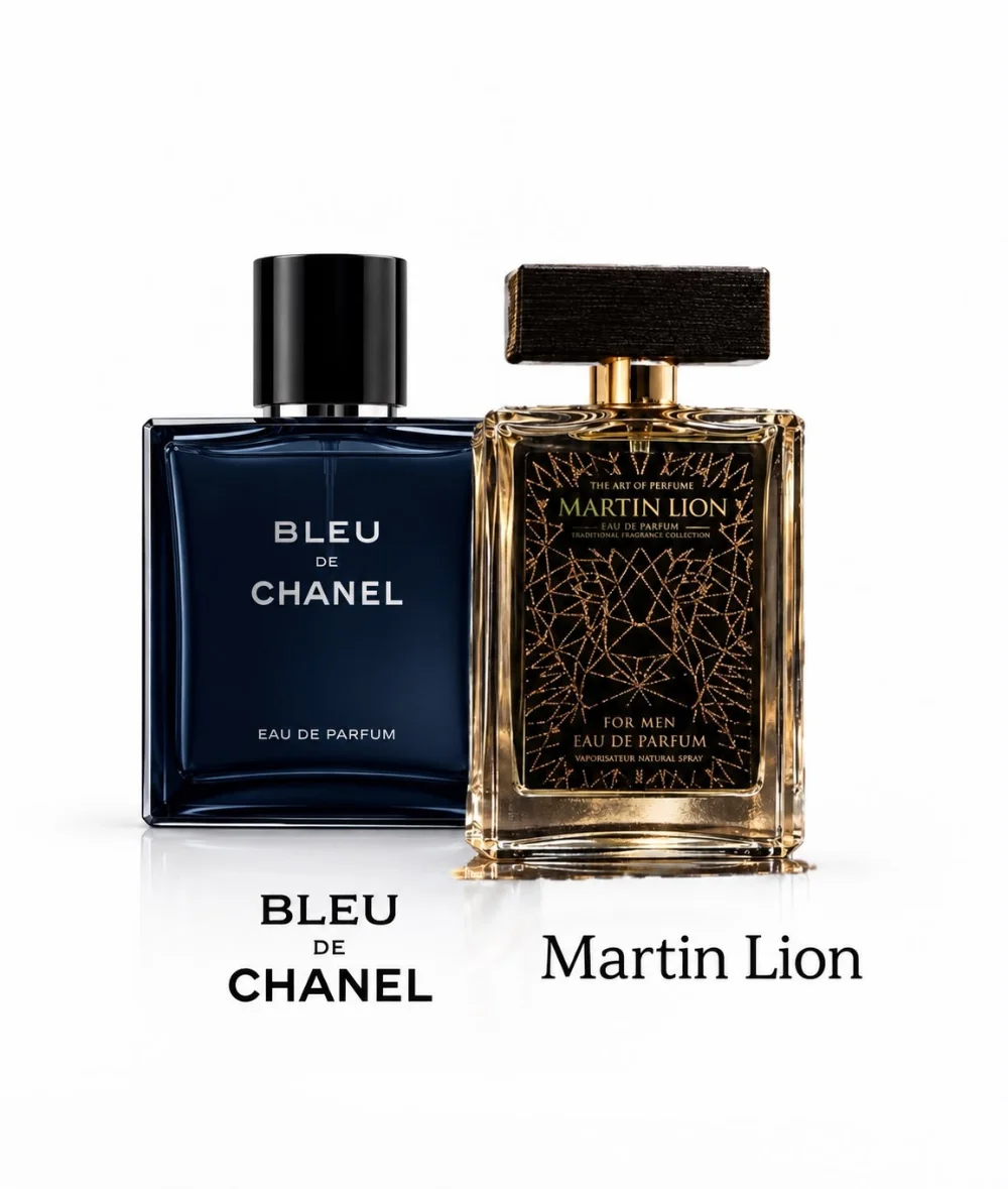 Martin lion - Bleu Chanel