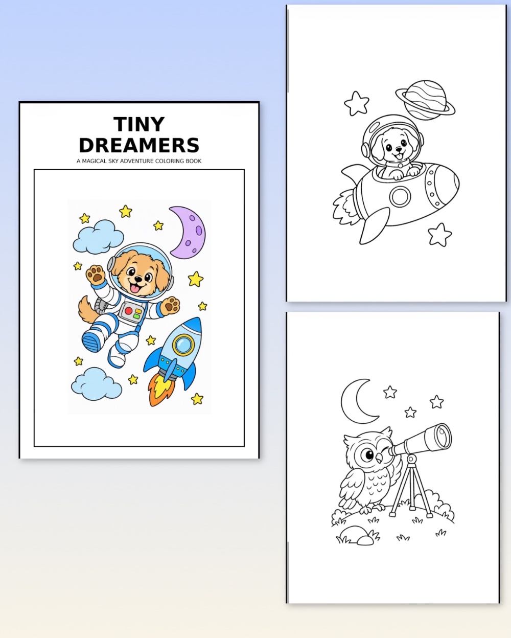 كتاب التلوين _ Tiny Dreamer’s
