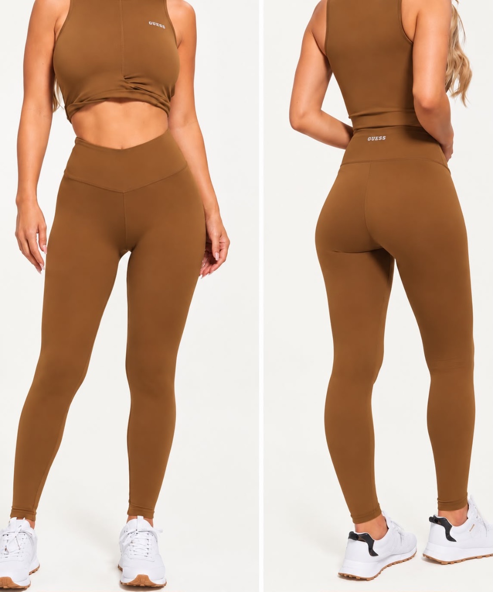 طقم رياضة بني GUESS