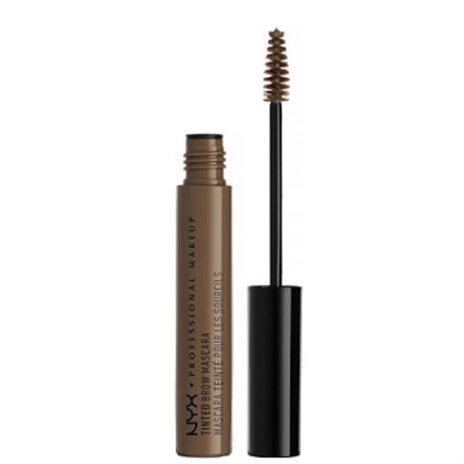 NYX Professional Makeup Tinted Brow Mascara بالدرجة TBM03 Brunette (بني داكن).