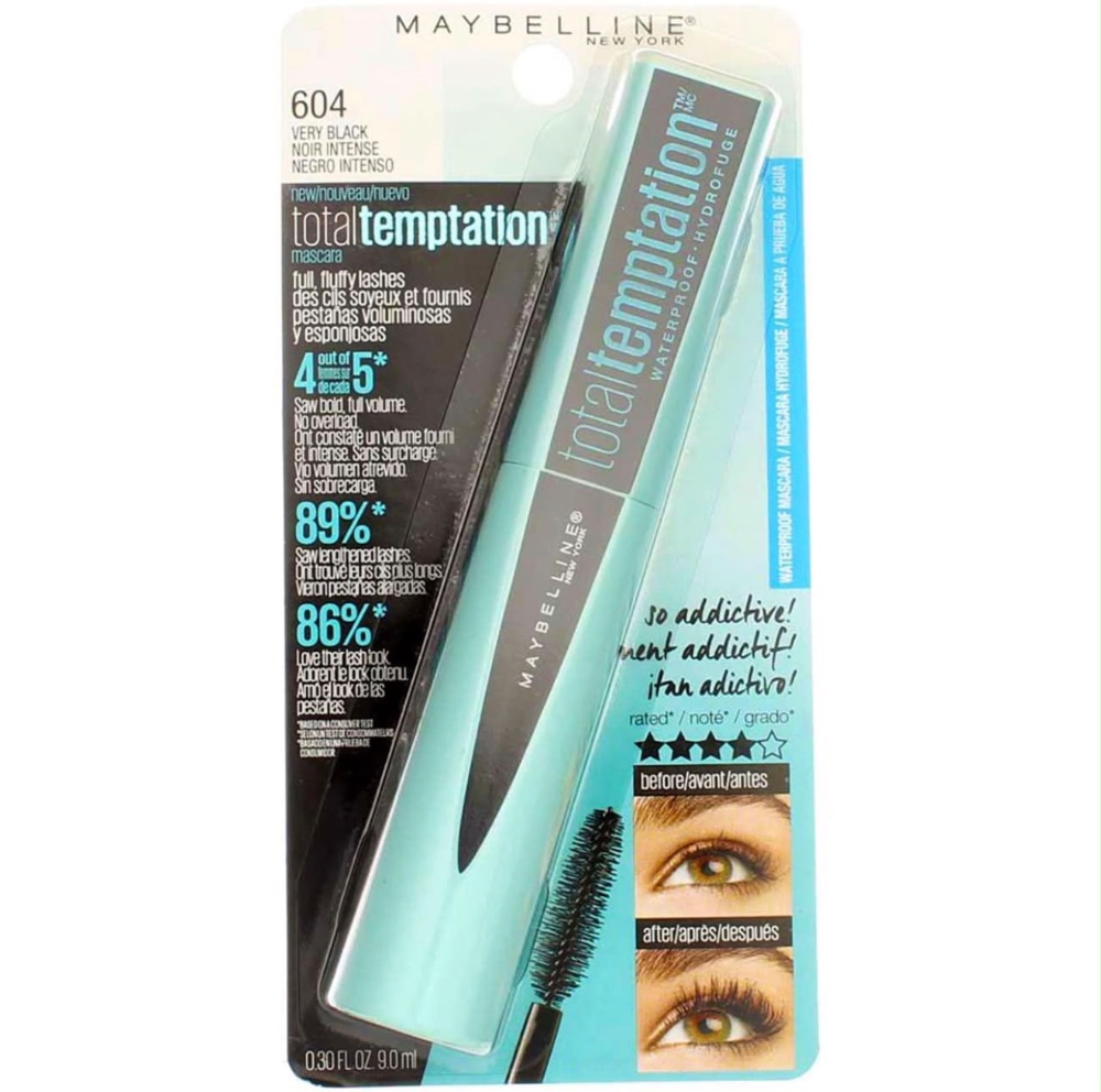 ماسكارا Maybelline Total Temptation Waterproof Mascara