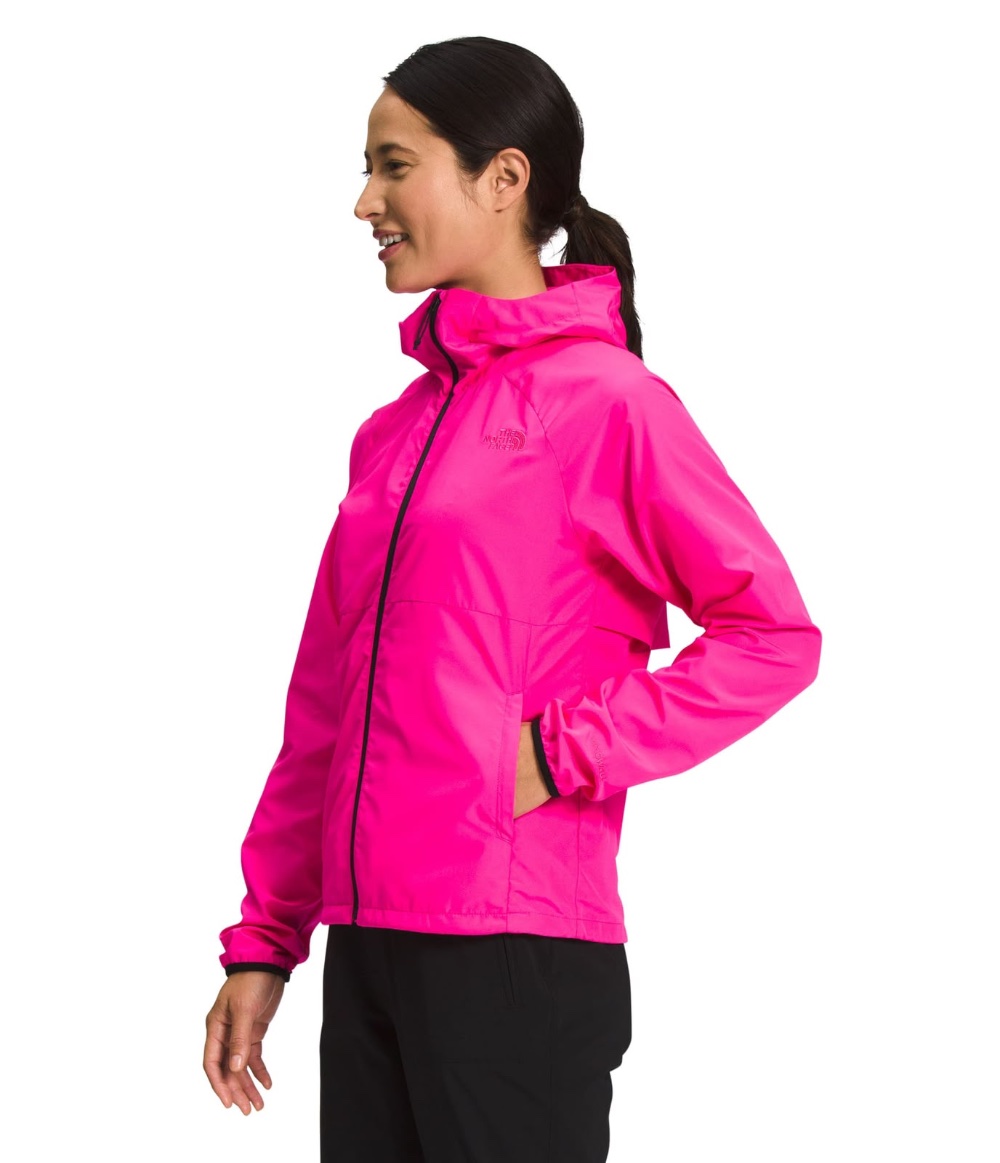 جاكيت زهري من The north face