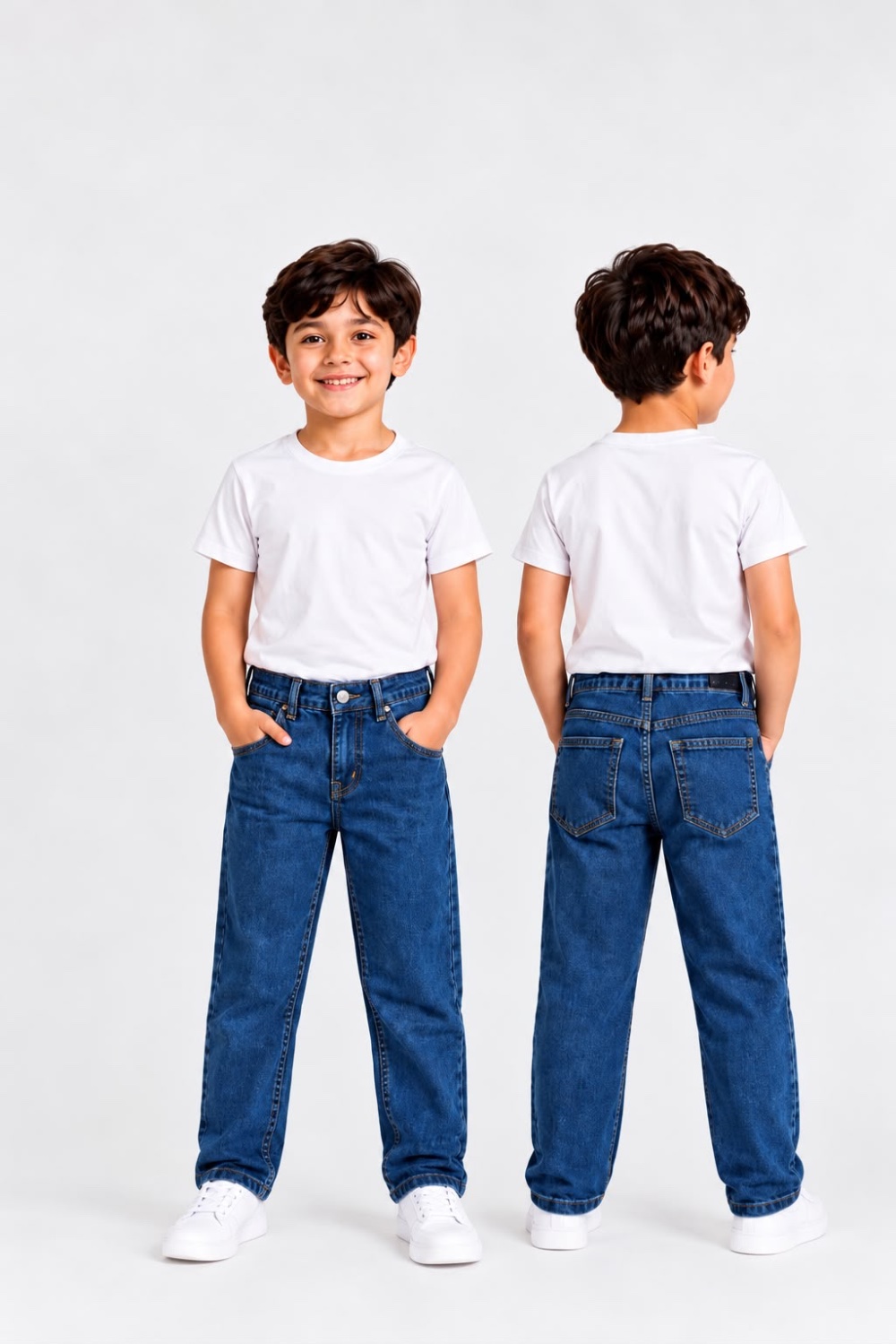 جينز ولادي ازرق فاتح