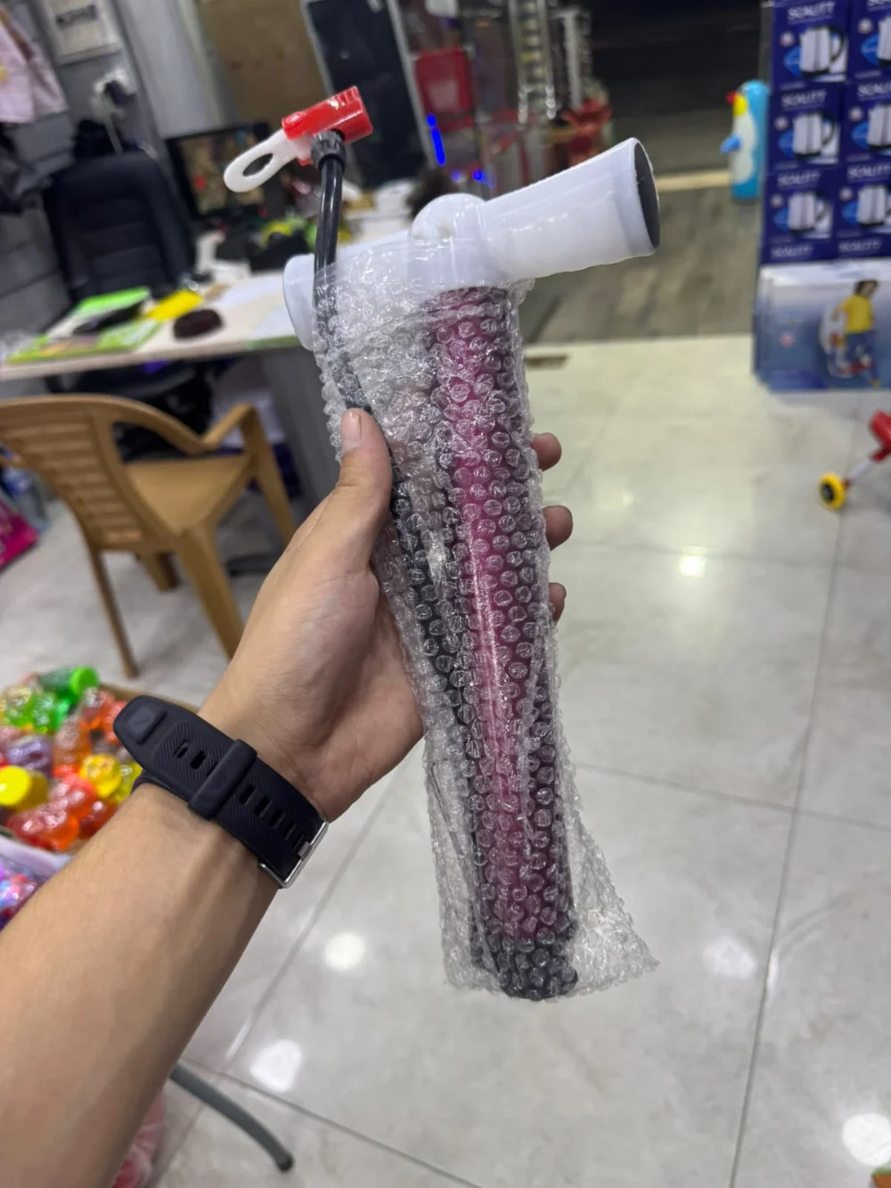 منفاخ بسكليت حجم صغير